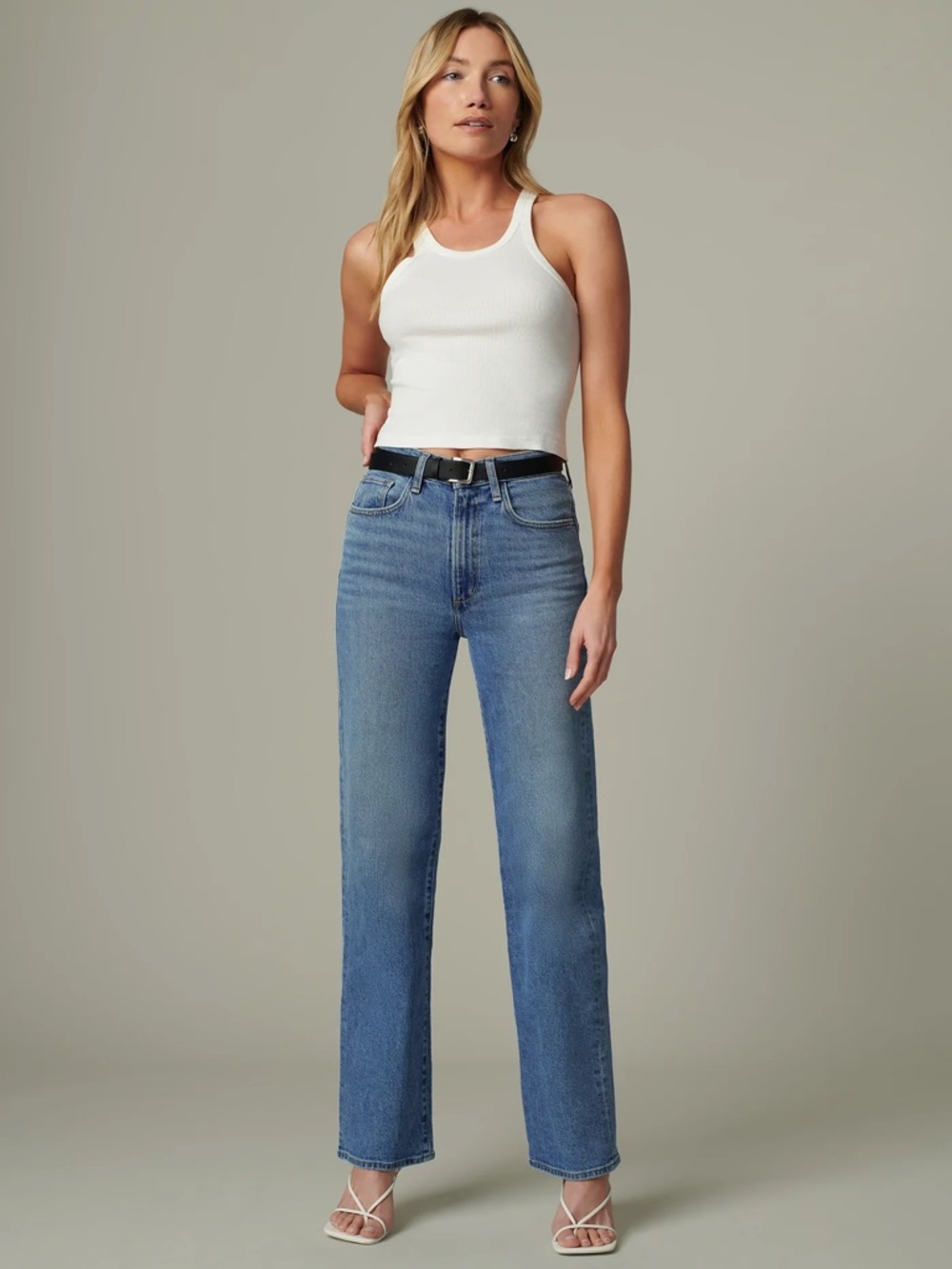 Joe's The Margot High Waist Relaxed Straight Leg Jeans (Good Eye) Size 32